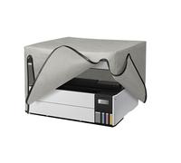 kwmobile Dust Cover Compatible with Epson EcoTank ET-5150 - Printer Case - Fabric Protector Cover - Light Grey