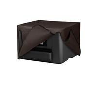 kwmobile Dust Cover Compatible with Epson Workforce WF-4820 - Printer Case - Fabric Protector Cover - Chocolate