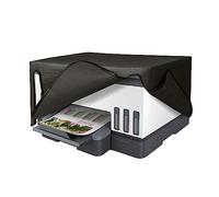 kwmobile Dust Cover Compatible with HP Smart Tank 7005 / Smart Tank 5000 - Printer Case - Fabric Protector Cover - Dark Grey
