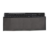 kwmobile Dust Cover Compatible with Logitech MK270 Wireless - Computer Keyboard Protector Fabric Case - Dark Grey