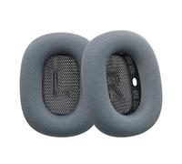 kwmobile Ear Cushions for Apple AirPods Max/AirPods Max 2 Headphones - High Density Memory Foam - Premium Replacement Magnet Earpads Blue