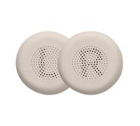kwmobile Ear Pads Compatible with Jlab Go Lux ANC Earpads - 2x Replacement for Headphones - White