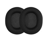 kwmobile Ear Pads Compatible with SteelSeries Arctis 3 / Arctis 5 / Arctis 7 / Arctis 9 / Arctis 9X Earpads - 2x Replacement for Headphones - Black
