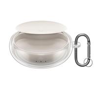 kwmobile Earphones Case Compatible with Anker Soundcore Sleep A20 - Crystal TPU Two-Part Earbuds Case - Transparent