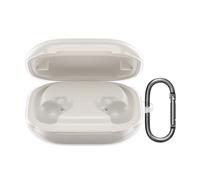 kwmobile Earphones Case Compatible with Beats Powerbeats Pro 2 - Crystal TPU Two-Part Earbuds Case - Transparent