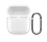 kwmobile Earphones Case Compatible with Huawei FreeBuds SE3 - Crystal TPU Two-Part Earbuds Case - Transparent