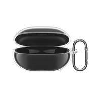 kwmobile Earphones Case for Beats Solo Buds Case - Clear TPU Silicone Earbuds Cover - Transparent