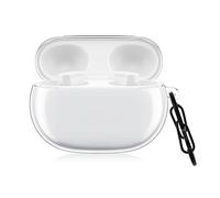 kwmobile Earphones Case for Beats Studio Buds Case - Clear TPU Silicone Earbuds Cover - Transparent