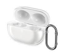 kwmobile Earphones Case for Huawei Freebuds Pro 5 Case - Clear TPU Silicone Earbuds Cover - Transparent