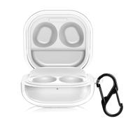 kwmobile Earphones Case for Samsung Galaxy Buds FE Case - Clear TPU Silicone Earbuds Cover - Transparent