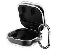kwmobile Earphones Case for Sony LinkBuds Clip WF-LC900 Case - Clear TPU Silicone Earbuds Cover - Transparent