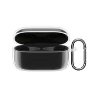 kwmobile Earphones Case for Technics EAH-AZ100 Case - Clear TPU Silicone Earbuds Cover - Transparent