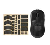 kwmobile Grip Tape for Universal Wireless Mouse Gaming Mouse Grip Tape - Non-Slip Faux Leather Sticker Set - Gamer Grip for PC Mouse Game Controllers or Remote - Anti-Slip Gaming