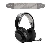 kwmobile Headband Pad Compatible with SteelSeries Arctis NOVA 1 / NOVA 1X / NOVA 3 Headphones - Elastic Nylon Replacement - Grey/White
