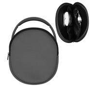 kwmobile Headphone Case Compatible with DOQAUS / H390 / WH-CH520 / WH-CH510 / Evolve 2 75 Headphones - 23 x 21 cm - Grey