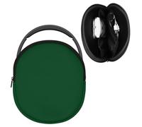kwmobile Headphone Case Compatible with DOQAUS / H390 / WH-CH520 / WH-CH510 / Evolve 2 75 Headphones - 23 x 21 cm - Moss Green