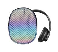 kwmobile Headphone Case for Anker Soundcore Q20i - Pouch for Over Ear Headphones - Headset Travel Bag - 22.5 x 18.5 cm - Multicolor