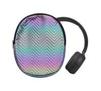 kwmobile Headphone Case for JBL Tune 600 / 500BT / 510BT / 450 - Pouch for Over Ear Headphones - Headset Travel Bag - 23.5 x 20 cm - Multicolor