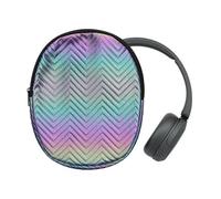 kwmobile Headphone Case for Sony WH-CH520 / WH-CH510 / MDR-ZX110 - Pouch for Over Ear Headphones - Headset Travel Bag - 23.5 x 20 cm - Multicolor