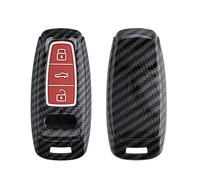 kwmobile Key Cover Compatible with Audi A6 A7 A8 Q7 Q8 - Carbon