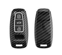 kwmobile Key Cover Compatible with Audi A6 A7 A8 Q7 Q8 - Carbon