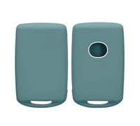 kwmobile Key Cover Compatible with Mazda 3-Button CX30 CX50 CX60 CX90 MX-30 - Soft Silicone Car Key Fob Holder Protector Case - Arctic Night