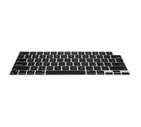 kwmobile Keyboard Cover Compatible with Apple MacBook Pro 16 M5 2026 A3428 - Keyboard Cover US English QWERTY - Black