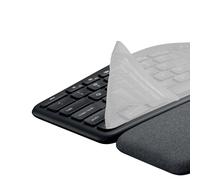 kwmobile Keyboard Cover Compatible with Logitech ERGO K860 - Keyboard Cover US English QWERTY - Transparent
