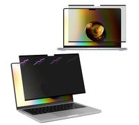 kwmobile Laptop Privacy Screen for Apple Macbook Air 15 M4 2025 A3241 - Magnetic Computer Privacy Screen Shield - Laptop Monitor Protector - Anti Glare Blue Light Blocking