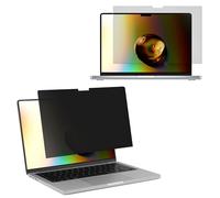 kwmobile Laptop Privacy Screen for Apple Macbook Pro 16.2 2024 M4 A3403 / A3186 - Computer Privacy Screen Shield - Laptop Monitor Protector - Anti Glare and Blue Light Blocking