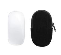 kwmobile Mouse Case for Apple Magic Mouse 1/2 Carry Case - Protective Carry Pouch for Bluetooth Mouse - Soft Neoprene Protection - Black