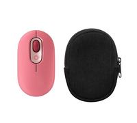kwmobile Mouse Case for Logitech POP Mouse Carry Case - Protective Carry Pouch for Bluetooth Mouse - Soft Neoprene Protection - Black