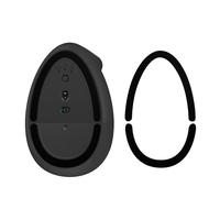 kwmobile Mouse Feet Replacement Compatible with Logitech Lift Vertical Computer Mouse Skates Sticker - Black