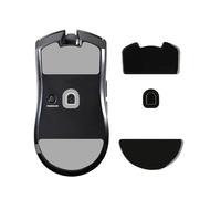 kwmobile Mouse Feet Replacement Compatible with Razer Viper V3 Pro Computer Mouse Skates Sticker - Black