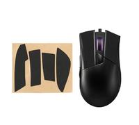 kwmobile Mouse Grip Tape for ASUS ROG Gladius II Grip Tape - Non-Slip Faux Leather - Black