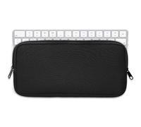 kwmobile Neoprene Case Compatible with Logitech K380 - Case for Keyboard Soft Travel Sleeve - Black