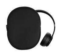 kwmobile Neoprene Headphone Case for Solo 4 / Solo 3 Wireless/Marshall Major V Cover - Over-Ear Headset Storage Pouch - Soft Travel Carry Bag Black