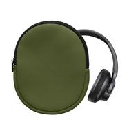 kwmobile Neoprene Headphone Case for Soundcore Q20i Cover - Over-Ear Headset Storage Pouch - Soft Travel Carry Bag Olive Green