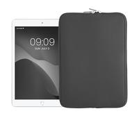 kwmobile Neoprene Pouch Compatible with 9,7"-11" Tablet - Universal Sleeve Case Cover with Zipper for Tablet - Grey