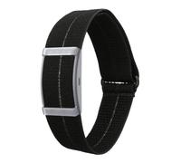 kwmobile Nylon Band Compatible with COROS Heart Rate Monitor Armband - Band Replacement Strap for Fitness Tracker - Black