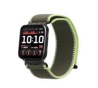 kwmobile Nylon Band Compatible with Garmin Venu X1 - Band Replacement Strap for Fitness Tracker - Black