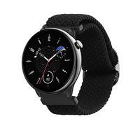 kwmobile Nylon Band Compatible with Huami Amazfit GTR Mini - Band Replacement Strap for Fitness Tracker - Black
