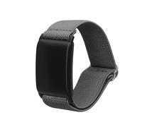 kwmobile Nylon Band Compatible with Whoop 4.0 / Whoop 3.0 - Band Replacement Strap for Fitness Tracker - Dark Grey