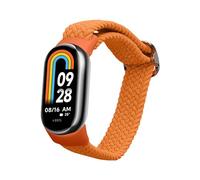 kwmobile Nylon Band Compatible with Xiaomi Mi Band 10 / Mi Band 9/8 - Band Replacement Strap for Fitness Tracker - Orange