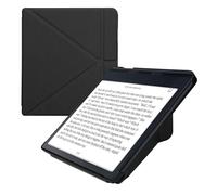 kwmobile Origami Case Compatible with Kobo Sage Case - Slim PU Leather Cover with Stand - Black