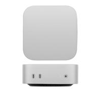 kwmobile Protective Silicone Case for Apple Mac Mini Case - Soft Waterproof Cover - Shockproof Dustproof Desktop Protection - Transparent