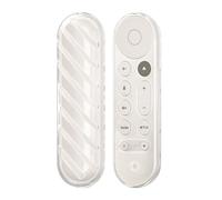 kwmobile Remote Control Case for Google TV Streamer 4K Case - TV Remote Cover - Anti-Slip Protective Case - Transparent