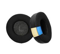 kwmobile Replacement Ear Pads Compatible with Pioneer HDJ-1000/HDJ-2000/HDJ-1500 (Set of 2) - Cooling Gel Earpads - Black