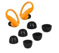 kwmobile Replacement Ear Tips Compatible with Beats Powerbeats Pro 2 - Set of 6 - Memory Foam Eartips - Black