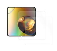 kwmobile Screen Protectors Compatible with Google Pixel 11 Pro Fold Screen Protector - 3x Ultra-Clear Transparent Phone Films